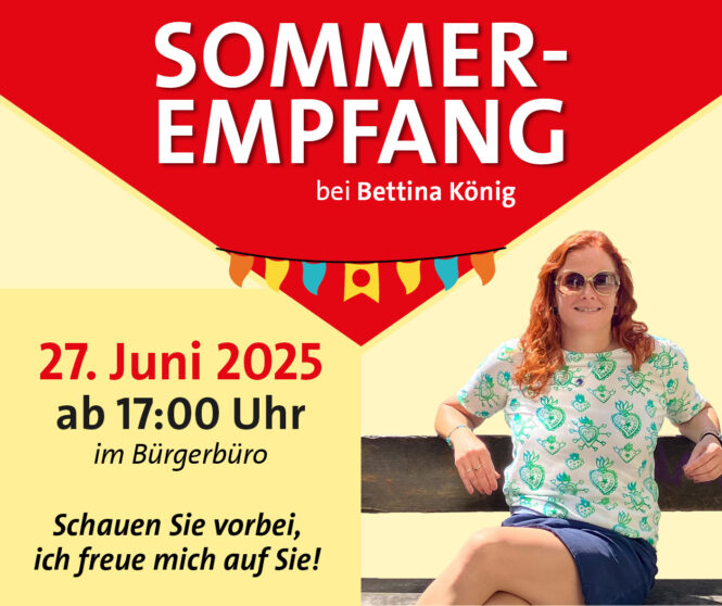 Sommerempfang be Bettina König, 27. Juni 2025